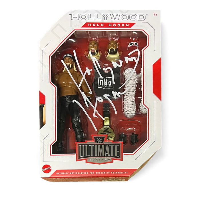 Hollywood Hulk Hogan WWE Ultimate Edition Figure - JSA AUTOGRAPHED