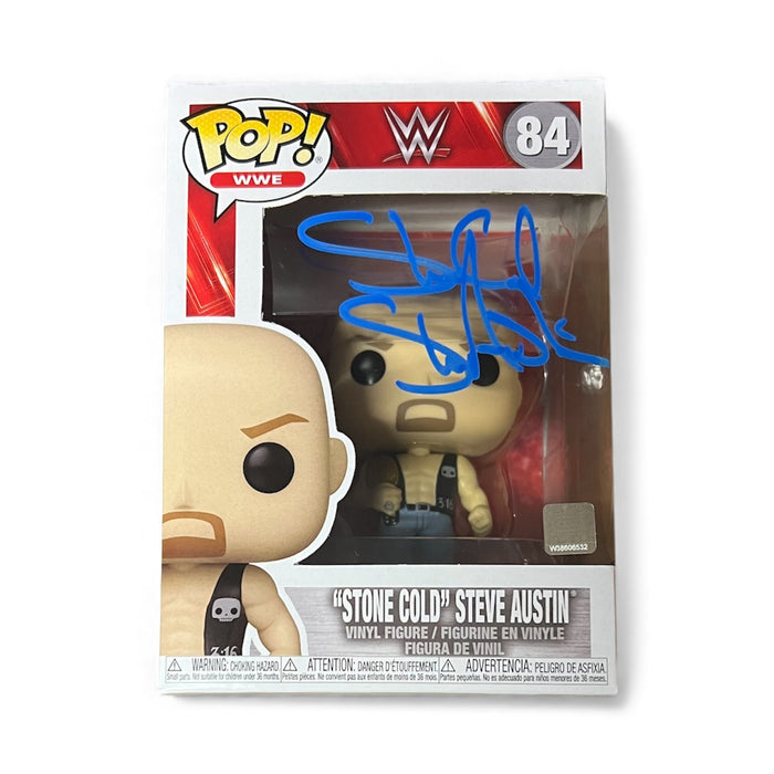 Stone Cold Steve Austin Funko Pop #84 - Beckett Autographed
