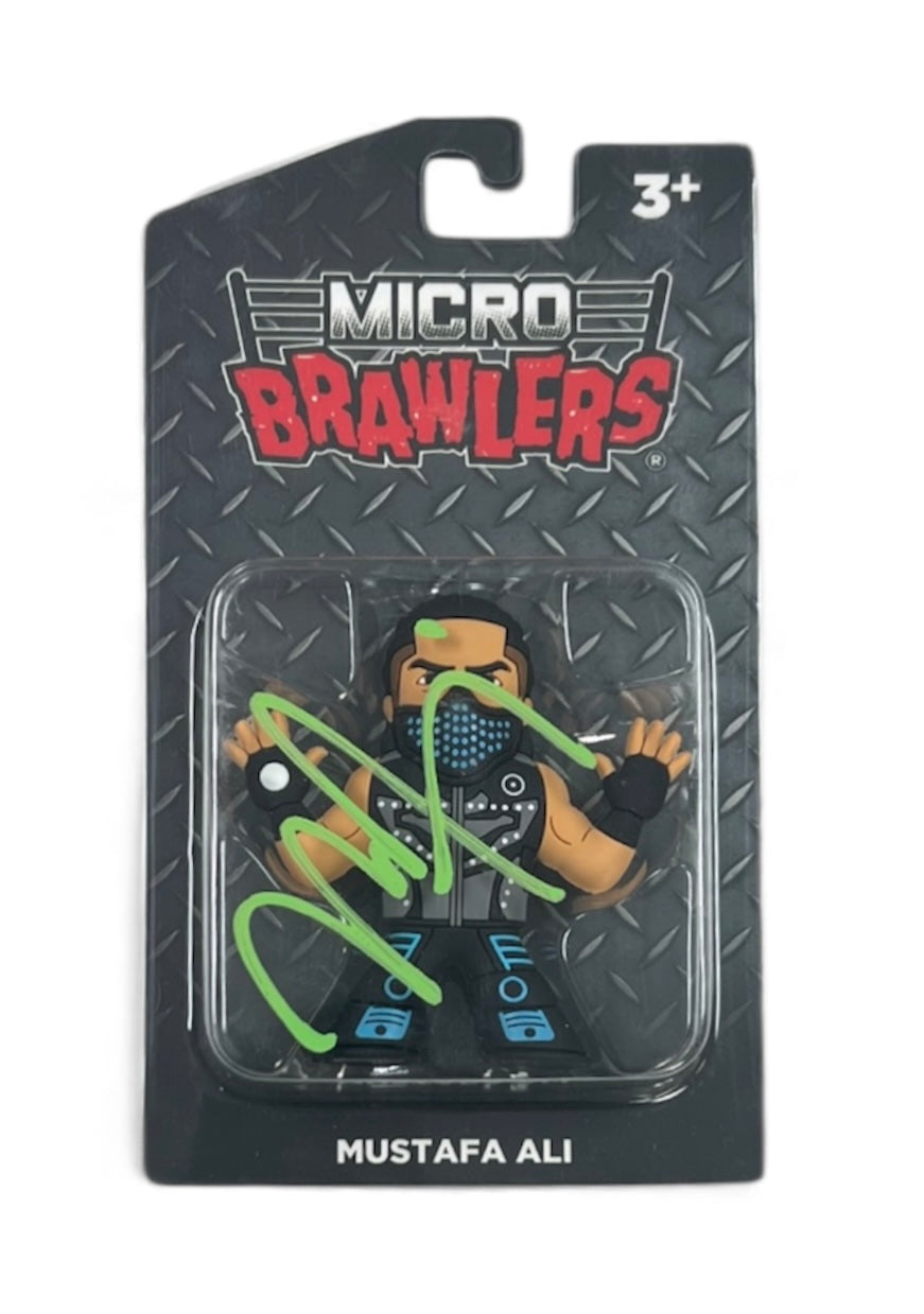Mustafa Ali Micro Brawler - Autographed — Highspots UK