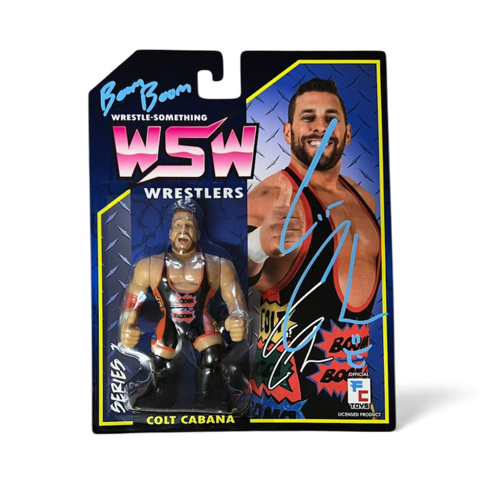 Colt Cabana WSW Retro Style Figure - AUTOGRAPHED