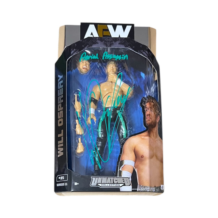 Will Ospreay AEW Unmatched Figure - JSA Autographed