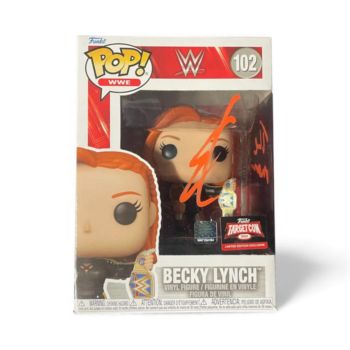 Becky Lynch Funko POP #102 - JSA AUTOGRAPHED