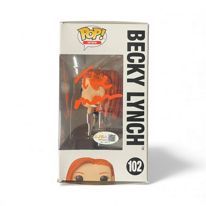 Becky Lynch Funko POP #102 - JSA AUTOGRAPHED