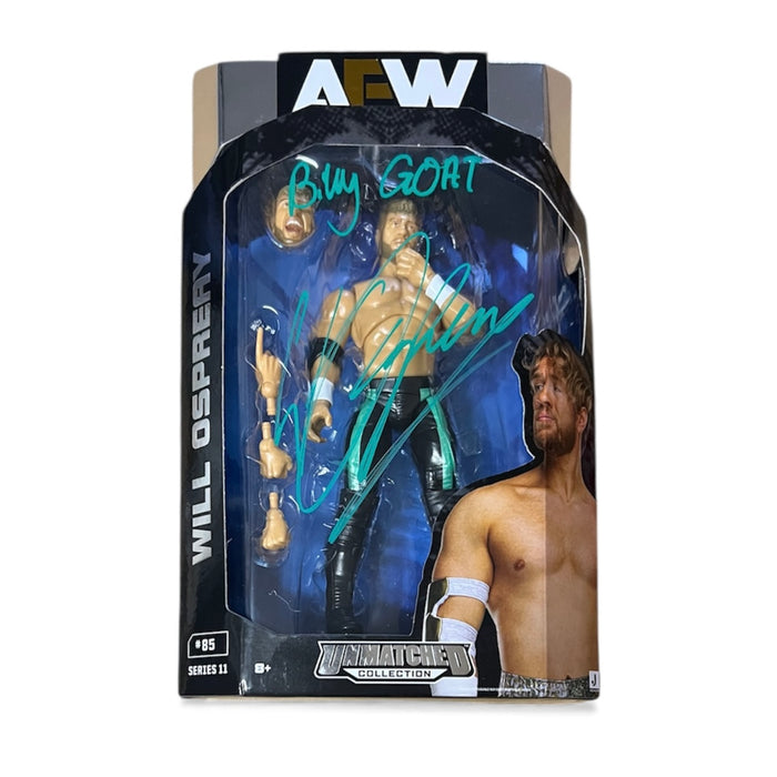 Will Ospreay AEW Unmatched Figure - JSA Autographed