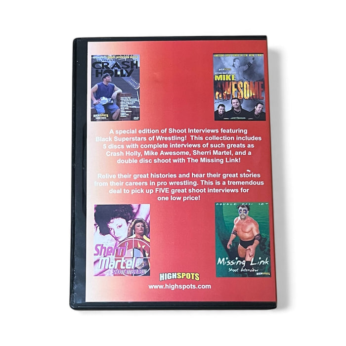 Gone But Not Forgotten Shoot Interview Collection - 5 Disc DVD-R Set