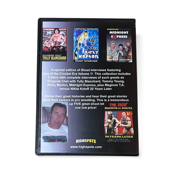 Crockett Era Vol 1 Shoot Interview Collection - 5 Disc DVD-R Set