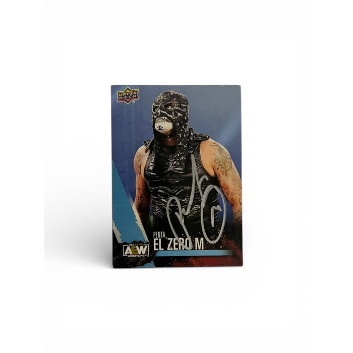 AEW - Penta El Zero M Upper Deck Trading Card - Autographed