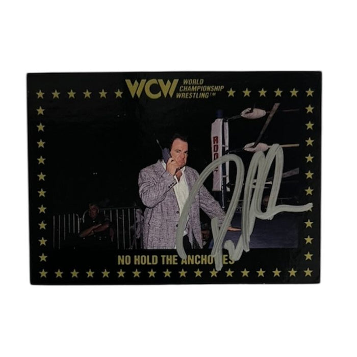 Paul E Dangerously WCW 1991 Trading Card - Autographed