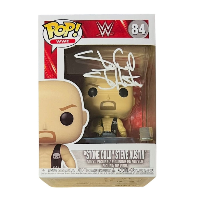 Stone Cold Steve Austin Funko Pop #84 - Beckett Autographed