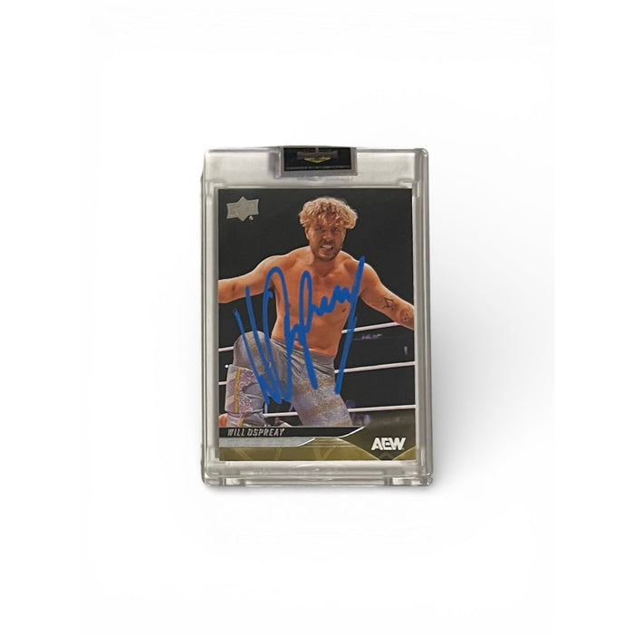 AEW - Will Ospreay Upper Deck Trading Card - Autographed