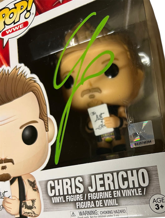 Chris Jericho Funko Pop #40 - Autographed ( Damaged )