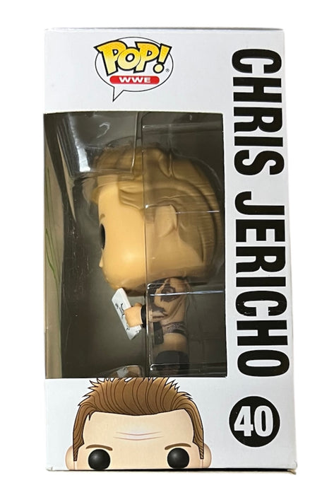 Chris Jericho Funko Pop #40 - Autographed ( Damaged )