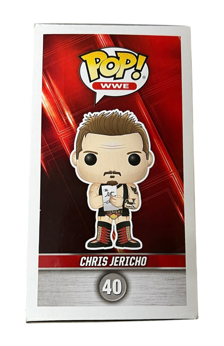 Chris Jericho Funko Pop #40 - Autographed ( Damaged )