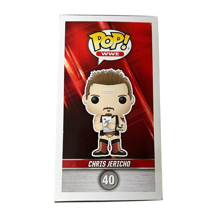 Chris Jericho Funko Pop #40 - Autographed ( Damaged )