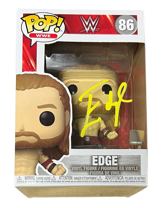 Edge Funko Pop #86 - JSA Witness Autographed
