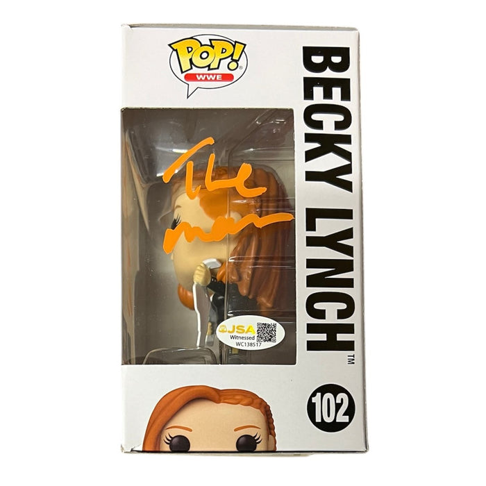 Becky Lynch Funko POP #102 - JSA AUTOGRAPHED