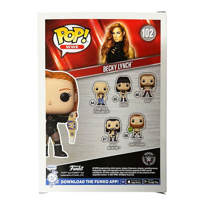 Becky Lynch Funko POP #102 - JSA AUTOGRAPHED