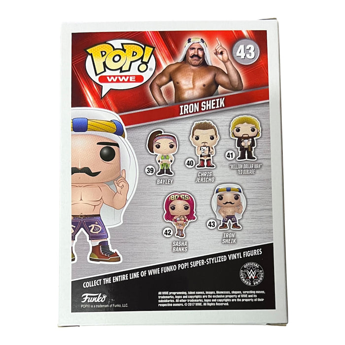 Iron Sheik Funko Pop #43 - JSA Autographed