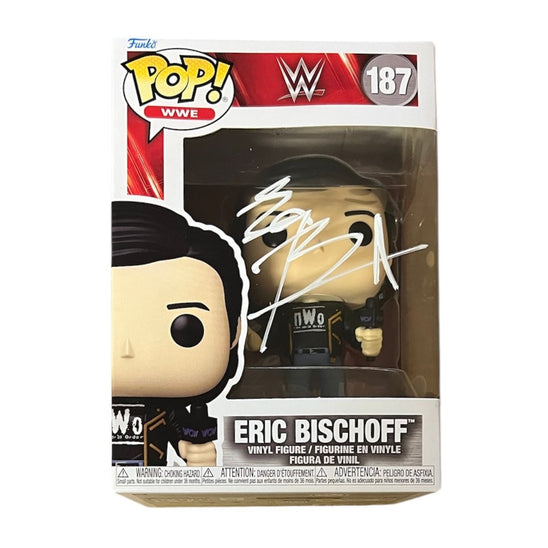 Eric Bischoff Funko POP #187 - JSA Autographed