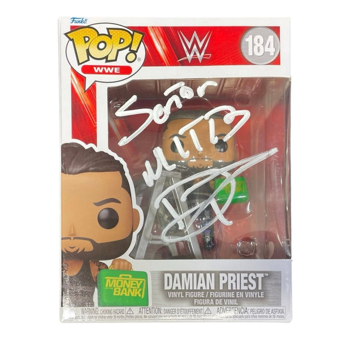 Damian Priest Funko Pop #184 - JSA Witness Autographed