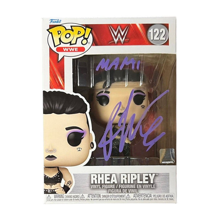 Rhea Ripley Funko POP #122 - JSA Witness Autographed