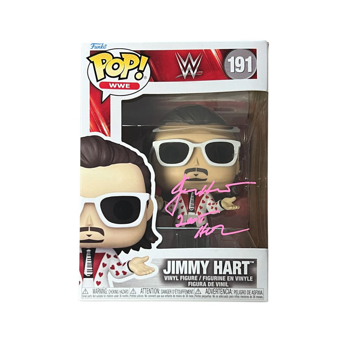 Jimmy Hart Funko POP #191 Figure -  Autographed