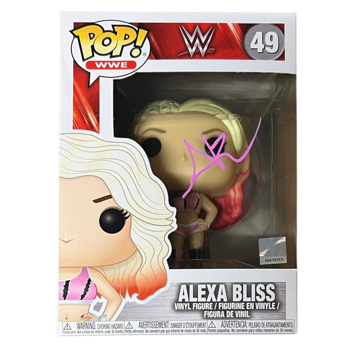 Alexa Bliss Funko POP Figure - AUTOGRAPHED