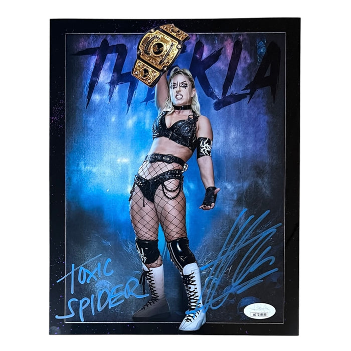 Thekla Metallic 8x10 Promo - JSA Autographed