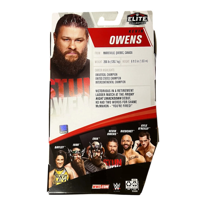 Kevin Owens WWE Elite Action Figure Series 80 - Autographed