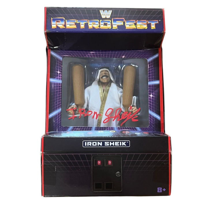 The Iron Sheik Retrofest Figure - JSA Autographed