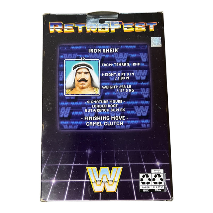The Iron Sheik Retrofest Figure - JSA Autographed