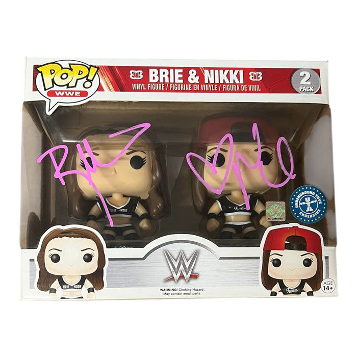 The Bella Twins Funko Pop 2 Pack - JSA Witnessed Autographed
