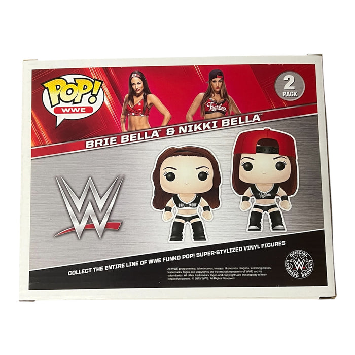 The Bella Twins Funko Pop 2 Pack - JSA Witnessed Autographed