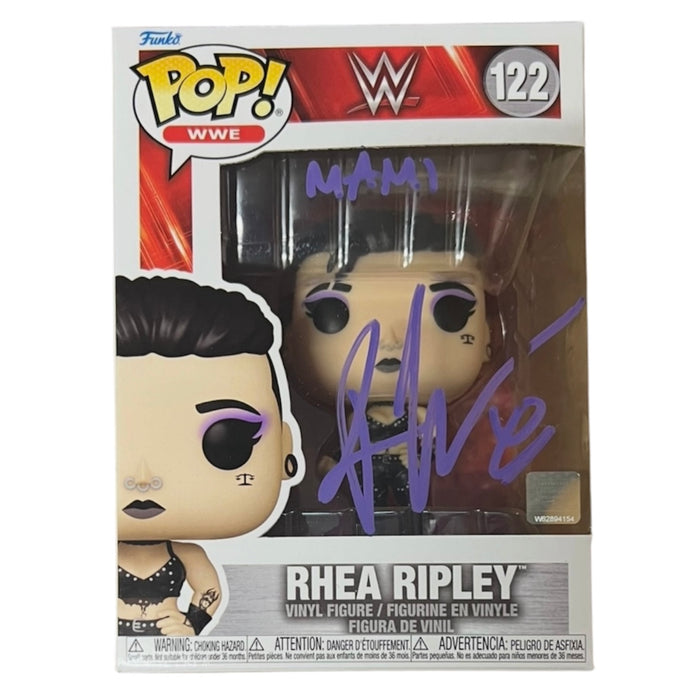 Rhea Ripley Funko POP #122 - JSA Witness Autographed