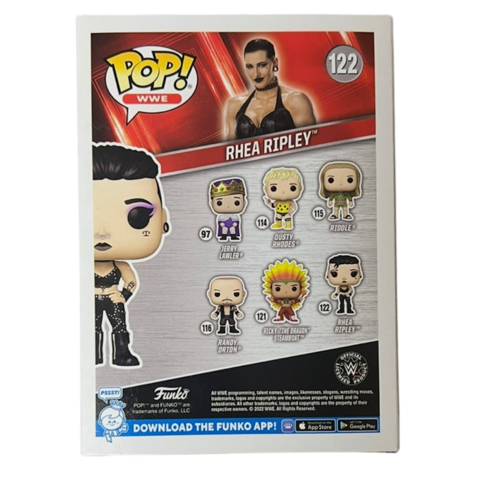 Rhea Ripley Funko POP #122 - JSA Witness Autographed