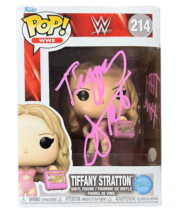 *** PRE-ORDER *** Tiffany Stratton Funko POP #214 - JSA Witnessed Autographed