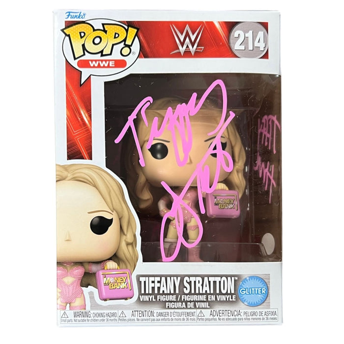 *** PRE-ORDER *** Tiffany Stratton Funko POP #214 - JSA Witnessed Autographed