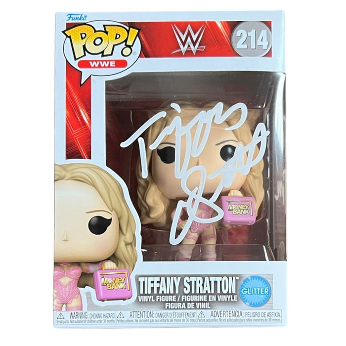 *** PRE-ORDER *** Tiffany Stratton Funko POP #214 - JSA Witnessed Autographed