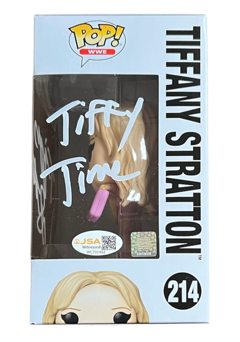 *** PRE-ORDER *** Tiffany Stratton Funko POP #214 - JSA Witnessed Autographed