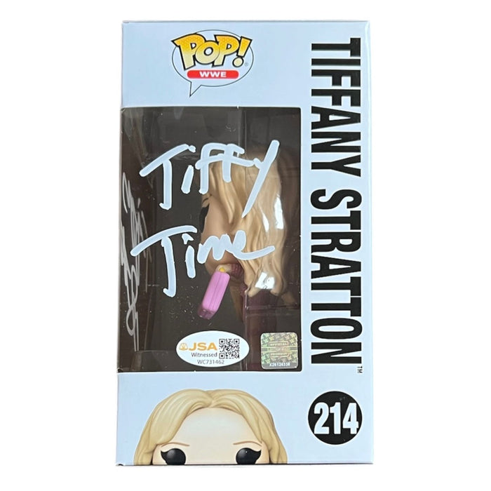 *** PRE-ORDER *** Tiffany Stratton Funko POP #214 - JSA Witnessed Autographed