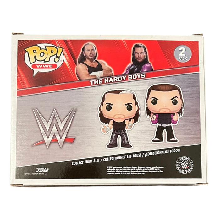The Hardy Boyz Twin Pack Funko Pop - JSA Autographed