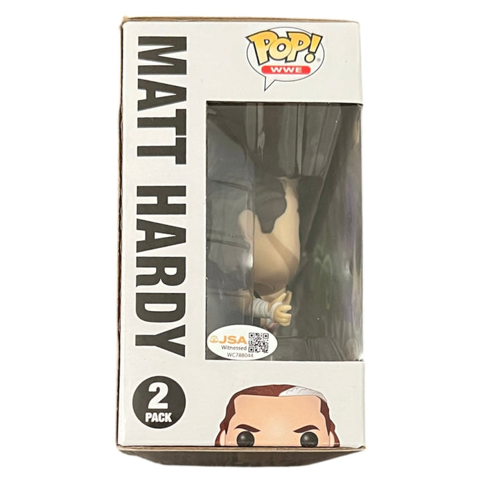 The Hardy Boyz Twin Pack Funko Pop - JSA Autographed
