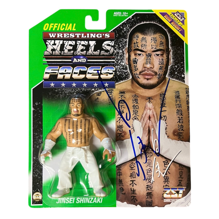 Jinsei Shinzaki ZST Heels & Faces Series 4 - JSA Autographed