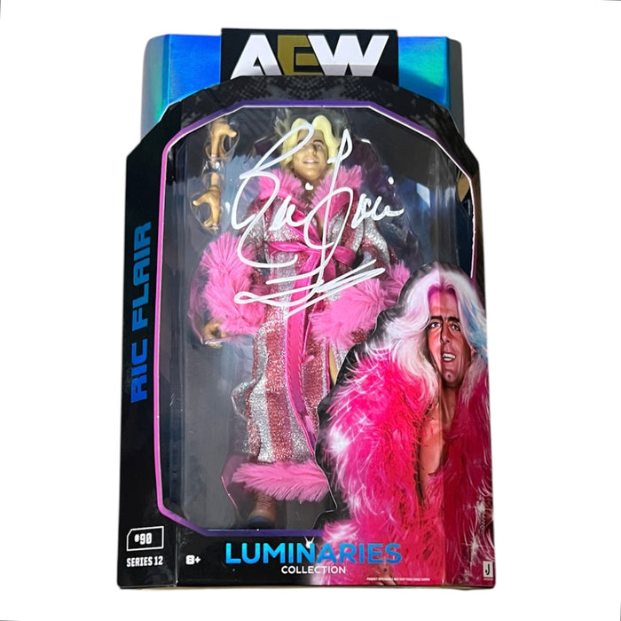 Ric Flair AEW #90 Luminaries Figure - JSA Autographed