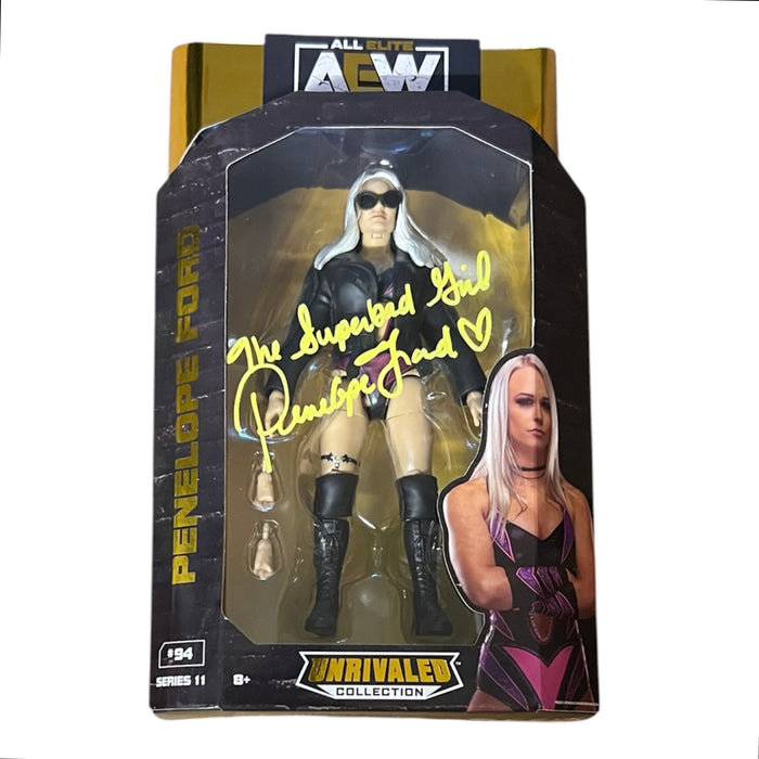 Penelope Ford AEW #94 Unrivaled Figure - Autographed