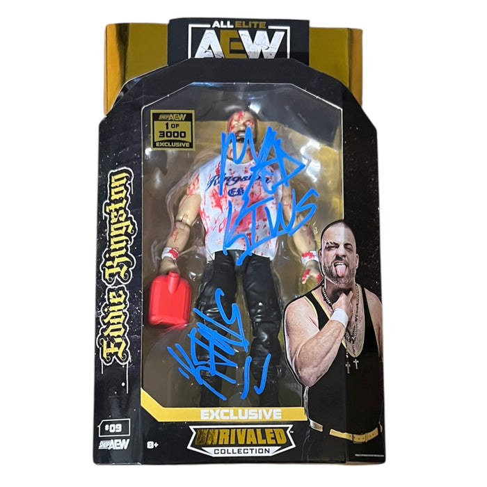 Eddie Kingston Exclusive 1/3000 Unrivaled #09 AEW Action Figure - JSA Autographed