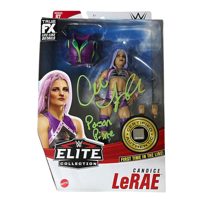 Candice LeRae Elite Series 87 Figure - JSA Autographed