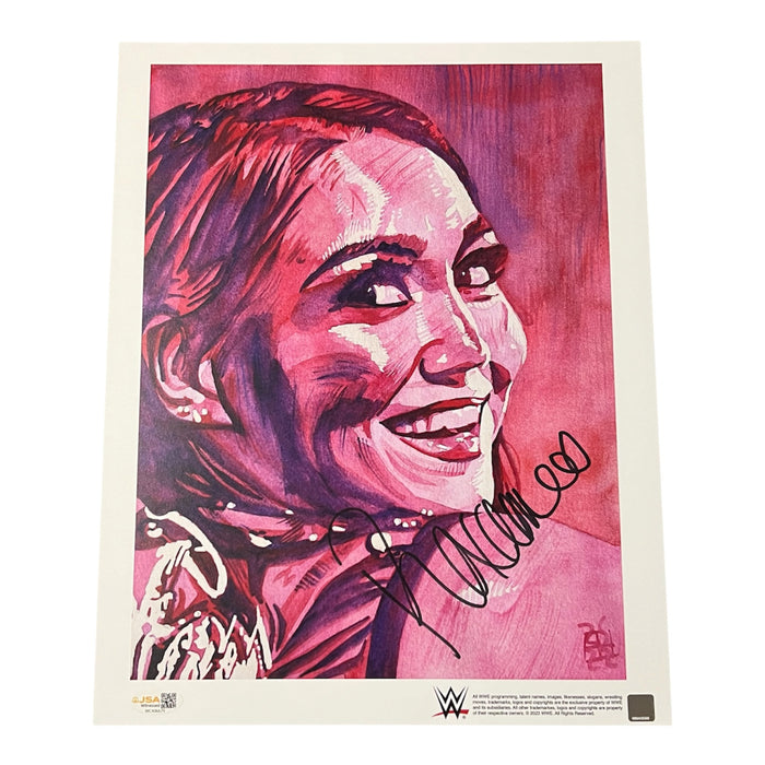 Roxanne Perez 11x14 Schamberger Poster - JSA Autographed