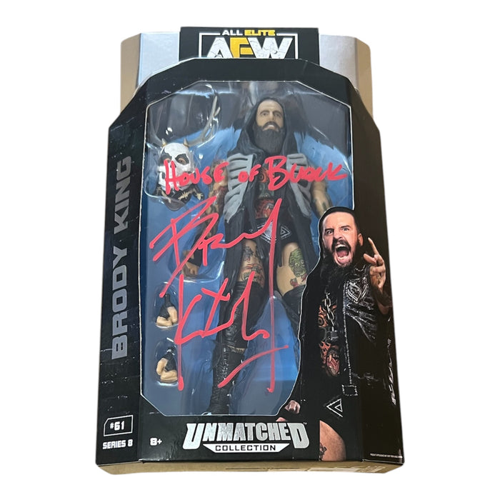 Brody King  #61 Unmatched AEW Action Figure - JSA Autographed