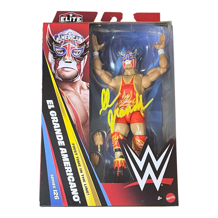 El Grande Americano Elite Series 126 Figure - JSA Autographed
